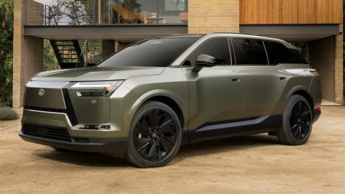 2027 Lexus TZ First Look: Diving Into the Three-Row Electric SUV Pool