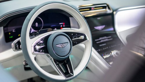 2028 Bentley Torcal First Look: Crystals, Fast-Charging, V-8 Sounds Made From Drums