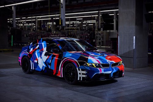 BMW, BMW M3, New BMW M3 EV Photos Tease the Production-Spec Sports Sedan