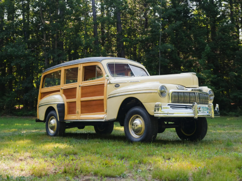 Head-Turning 1948 Mercury Woody 4x4 Wagon Is up for Sale on Bring a Trailer