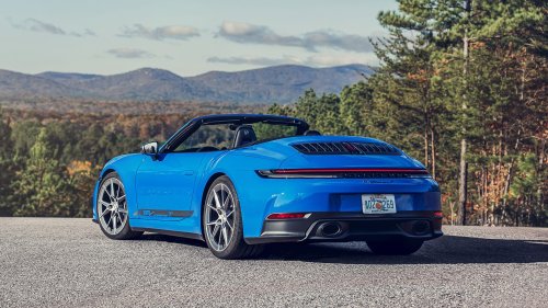 2025 Porsche 911 Carrera T Cabriolet First Test: A Convertible That Gives Up Less Than It Gives Back