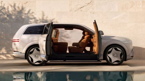 Revealed: 2027 Genesis GV90 Brings Coach Doors and Concept-Car Luxury to the Real World