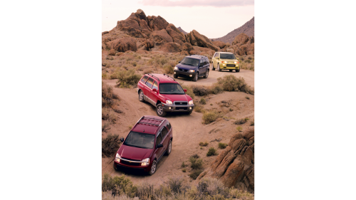 Ford Escape vs. Chevrolet Equinox vs. Saturn VUE Red Line vs. Hyundai Santa Fe Comparison Test