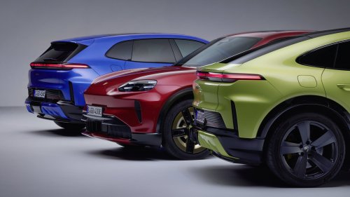 Porsche, Porsche Cayenne, 2027 Porsche Cayenne Electric Gets Paint to Sample, Power-Closing