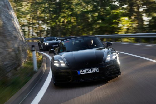 Riding in Porsche’s Upcoming 718 Boxster EV Feels Shockingly Familiar