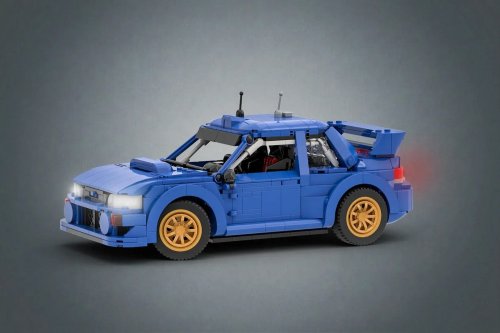 Vote for This Awesome Colin McRae Subaru Rally Lego Set