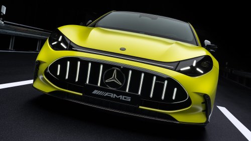 2027 Mercedes-AMG GT 4-Door Coupe EV First Look: Electric-Powered Techno-Muscle on Steroids