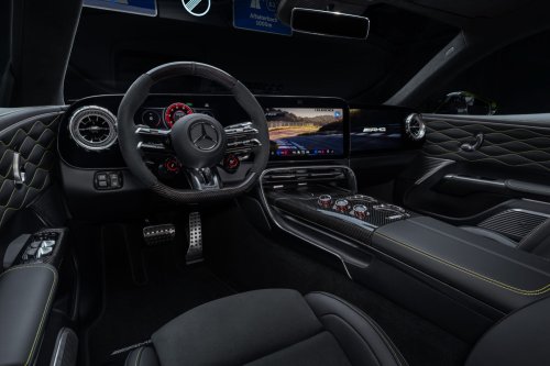 2027 Mercedes-AMG GT 4-Door's Transmission Tunnel Isn't for What You Think