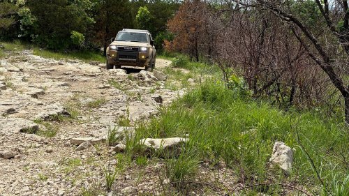 This Toyota Land Cruiser Did an Off-Road Trail on Street Tires