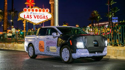 Ford Fathom Electric Truck Teased in Las Vegas