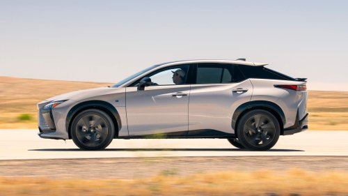 2026 Lexus RZ550e F Sport First Test: F Is for Fast in a Straight Line