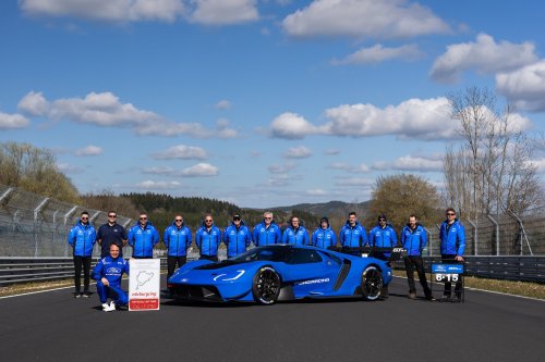 Ford, Ford GT, Ford GT Mk IV Is Now the Third-Fastest Car to Lap the Nürburgring