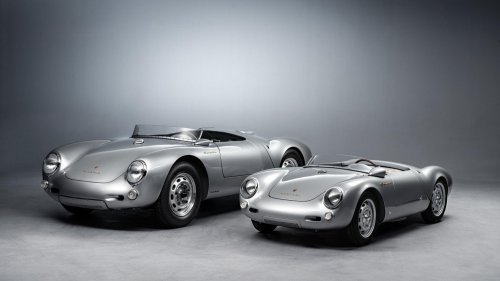 Porsche, Porsche Celebrates 75 Years of 550 Spyder With 80%-Scale Electric Replica