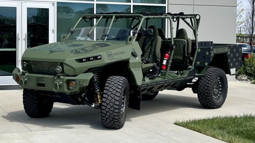 This 2026 GM Defense ISV-U Heads to Barrett-Jackson to Benefit Charity