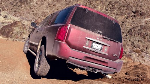 2004 Range Rover vs. Lexus LX 470 vs. Lincoln Navigator vs. Infiniti QX56 Comparison Test