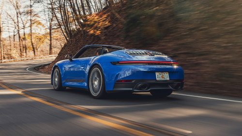 2025 Porsche 911 Carrera T Cabriolet First Test: A Convertible That Gives Up Less Than It Gives Back