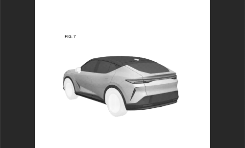Acura, Patent Reveals Production Design of Acura's DOA EV