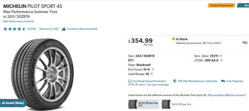 California's Tire Efficiency Program Could Change the Landscape for Driving Enthusiasts