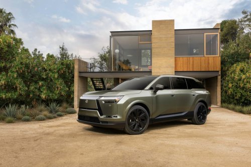 2027 Lexus TZ Touts 3 Rows, 300 Miles of Range, and V-10 Sounds