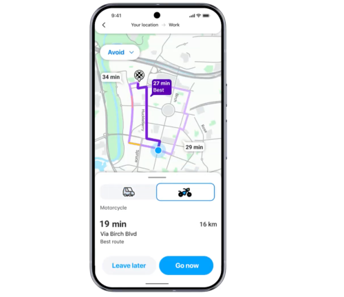 Waze Adds Motorcycle Mode, Personalized Navigation, and AI Search Functions