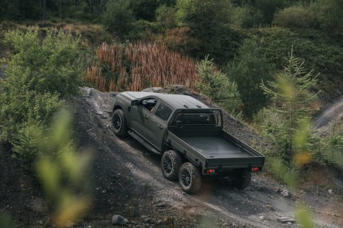 This Six-Wheeled Ford Ranger Is Built for Military Duty