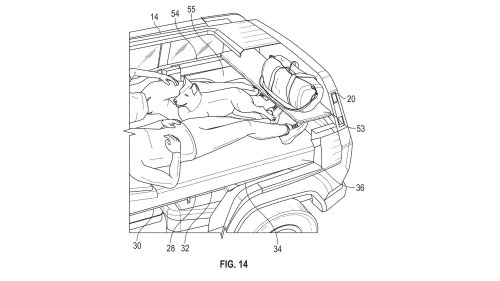 Ford, Ford Bronco, Ford Bronco Patent Reveals Sleeping Platform, Rooftop Tent, and Camping Features