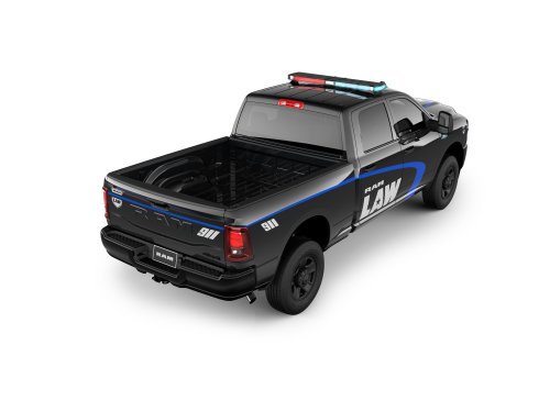 RAM, 2027 Ram 2500 Emergency Response Vehicle Is a Pursuit-Capable Heavy Duty Police Truck