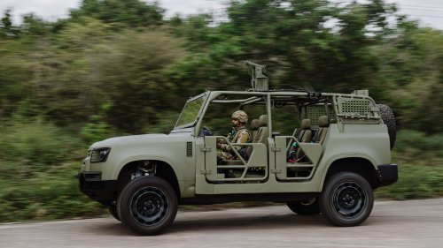 JLR Builds a Defender-Based Military Truck Called the Wolf Series II