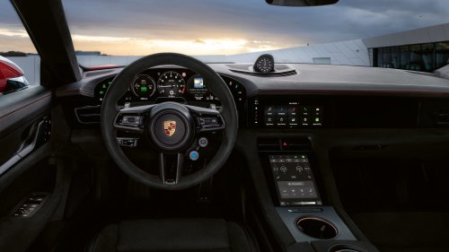 Porsche, Porsche Taycan, About Face: 2027 Porsche Taycan Offers Fake Shifts and a Native NACS Port