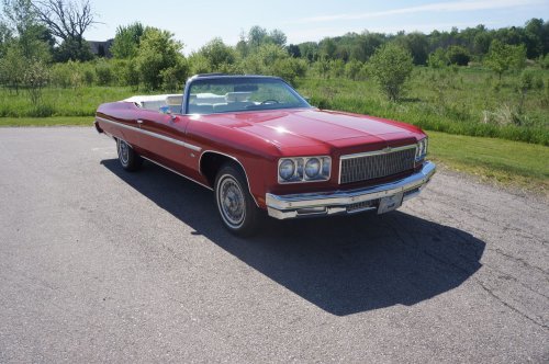 Chevy, This 1975 Chevy Caprice Convertible Got a Late Start in Life