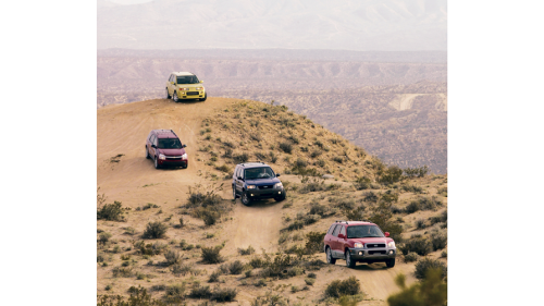 Ford Escape vs. Chevrolet Equinox vs. Saturn VUE Red Line vs. Hyundai Santa Fe Comparison Test