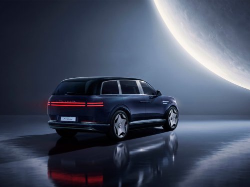 Genesis, SUV, Genesis GV90 Is a Maybach-Fighting Flagship EV SUV with Coach Doors, Heated Floors