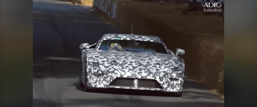 Electric Lexus LFA Concept Blasts Up the Hill at Goodwood Festival of Speed