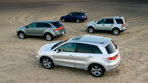 Acura, BMW, BMW X3, Land Rover, Rover, Lincoln, 2007 Acura RDX vs. BMW X3 vs. Land Rover LR2 vs. Lincoln MKX Comparison Test