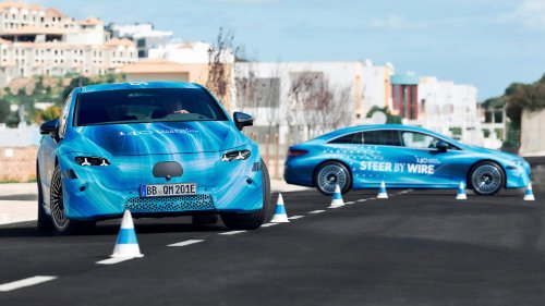 Mercedes-Benz, Mercedes-Benz EQS, Tesla, NIO, Steering the 2027 Mercedes-Benz EQS With Steer-by-Wire: How It Compares to Tesla and Nio