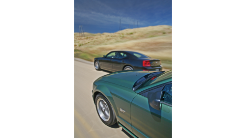 "Bullitt" Rematch: 2006 Charger R/T vs. 2005 Mustang GT Test