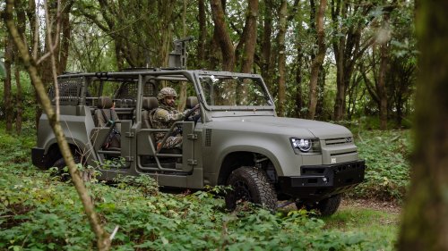 JLR Builds a Defender-Based Military Truck Called the Wolf Series II