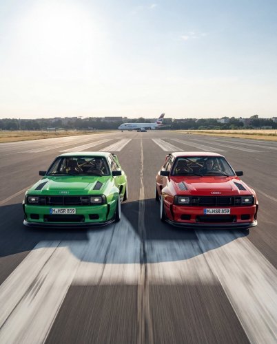 Audi, Audi Sport Quattro Makes 500+ Horsepower Return in Restomod Form