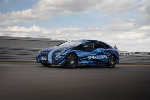 2026 Mercedes-Benz EQS Adopts New Steer-by-Wire System and a Yoke