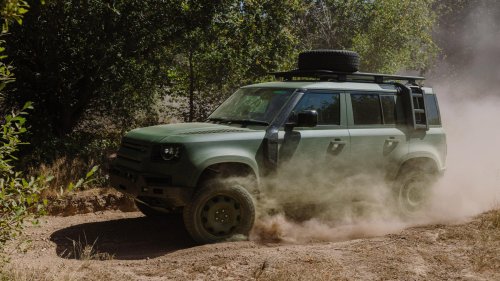JLR Builds a Defender-Based Military Truck Called the Wolf Series II