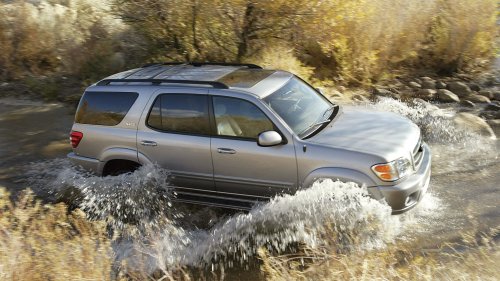 Dodge, Dodge Durango, Chevy, Toyota, Toyota Sequoia, Ford, Ford Expedition, Nissan, Nissan Pathfinder, Nissan Armada, 2004 Dodge Durango vs. Chevy Tahoe, Toyota Sequoia, Ford Expedition, and Nissan Pathfinder Armada Comparison Test