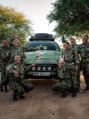 Porsche Joins Fight Against Rhino Poachers With Modified Cayenne