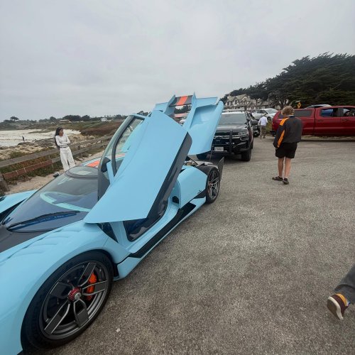 California Highway Patrol Helps Jumpstart Jason Castriota’s J9 Hypercar During Monterey Car Week