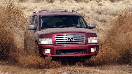 2004 Range Rover vs. Lexus LX 470 vs. Lincoln Navigator vs. Infiniti QX56 Comparison Test