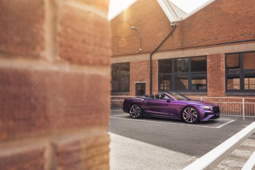 Bentley, Bentley Continental GTC, One-of-One Bentley Continental GTC Goes All-In on Purple Haze