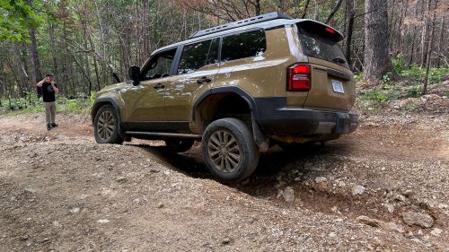 This Toyota Land Cruiser Did an Off-Road Trail on Street Tires