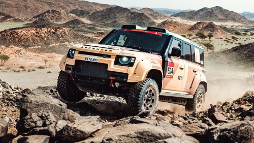 The Defender Dakar Concept Previews a Production-Ready, Street-Legal Rally Racer