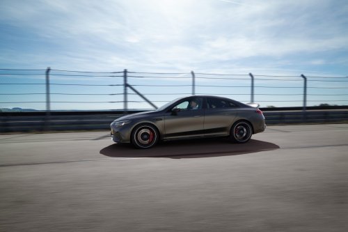 Mercedes-AMG CLA45 EV Revealed as 670-Horsepower Forbidden Fruit