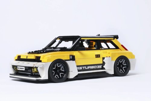 You Can Help This Cool Renault R5 Turbo 3E Lego Set Get Built
