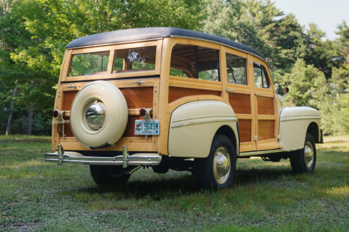 Mercury, Head-Turning 1948 Mercury Woody 4x4 Wagon Is up for Sale on Bring a Trailer